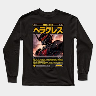 MECHA ARMOR MODEL HERACLES | ANIME DESIGN Long Sleeve T-Shirt